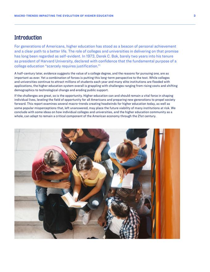 TIAA美国教师退休基金会：2025年影响高等教育演变的宏观趋势研究报告：21世纪高校适应与价值创造路径（英文版）_第3页
