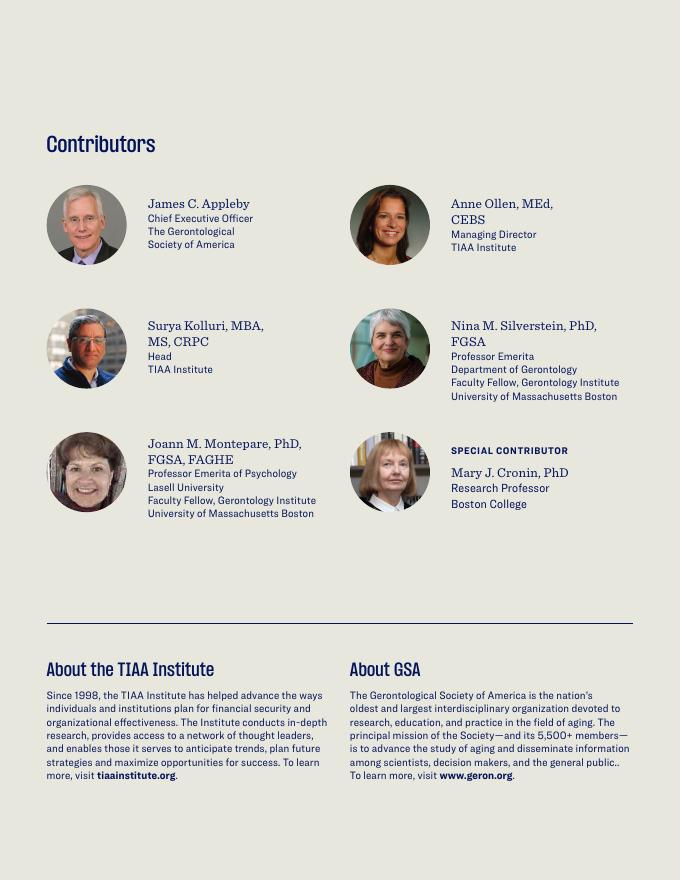 TIAA美国教师退休基金会：2025年长寿时代下高等教育的未来研究报告（英文版）_第2页