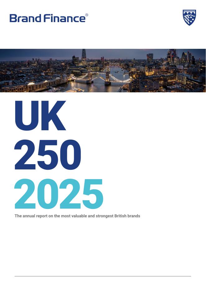 Brand Finance：2025年英国品牌250强报告（英文版）海报