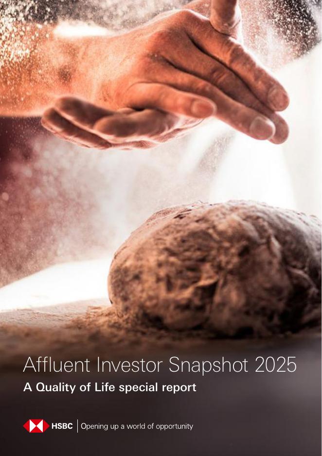 汇丰银行：2025年全球富裕投资者洞察：生活质量专项报告（英文版）海报