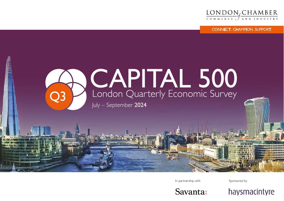 英国伦敦工商会（LCCI）：2024年第三季度伦敦企业经济状况调查报告（英文版）