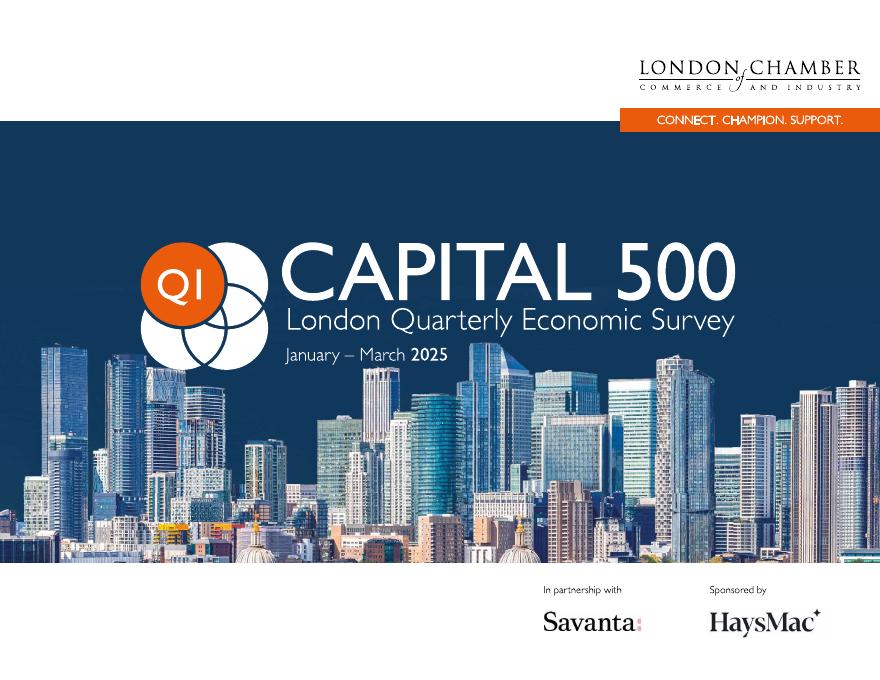 英国伦敦工商会（LCCI）：2025年第一季度伦敦企业经济状况调查报告（英文版）