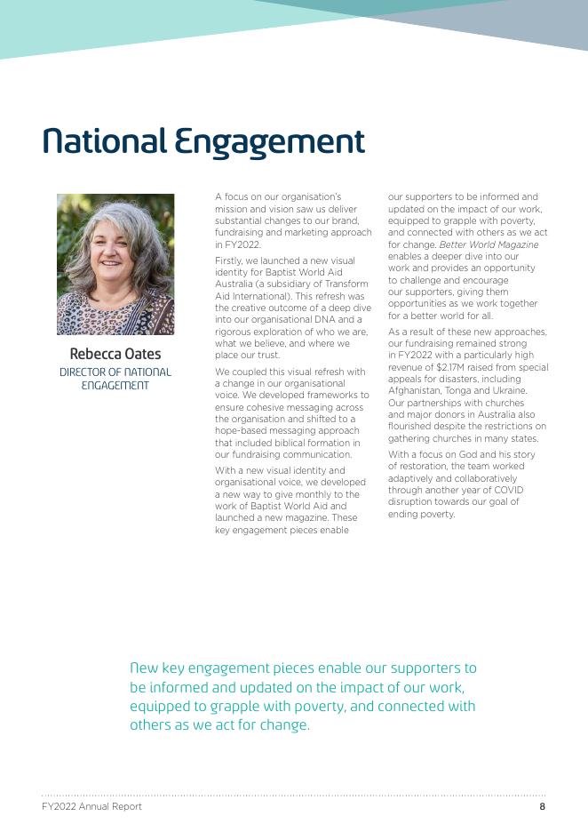 浸信会世界援助（Baptist World Aid）：2022年年度报告（英文版）_第8页