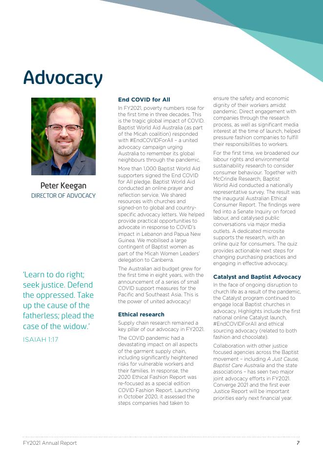 浸信会世界援助（Baptist World Aid）：2021年年度报告（英文版）_第7页