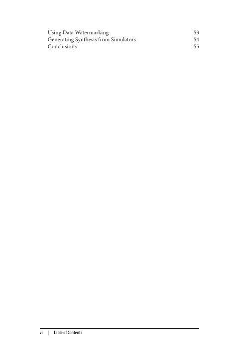 O’Reilly：2020年如何利用合成数据推进人工智能和机器学习报告（英文版）_第6页