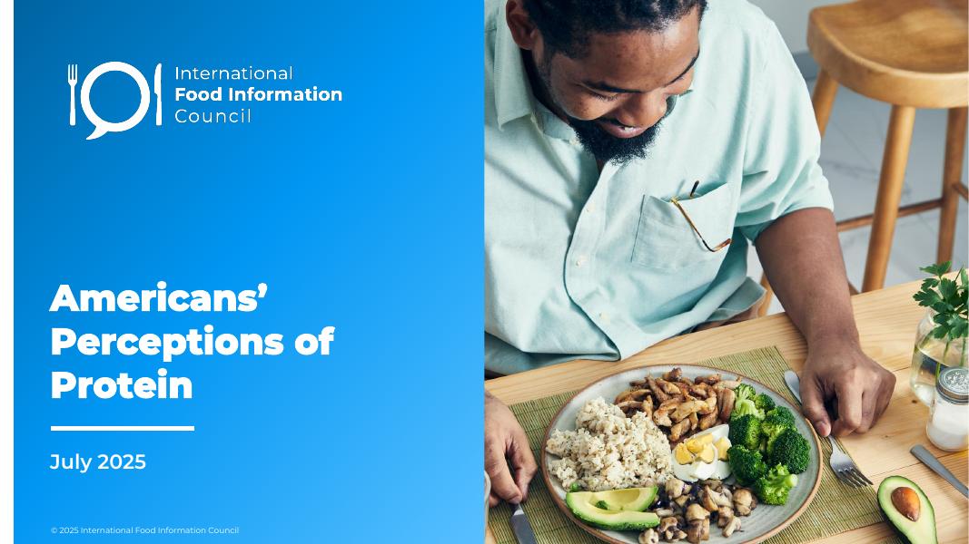 国际食品信息委员会IFIC：2025年美国人对蛋白质的看法报告（英文版）海报