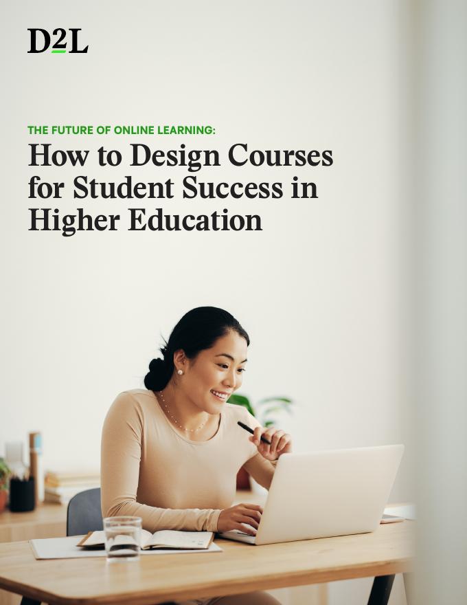 D2L：2025年在线学习的未来：如何为高等教育中的学生成功设计在线课程报告（英文版）海报