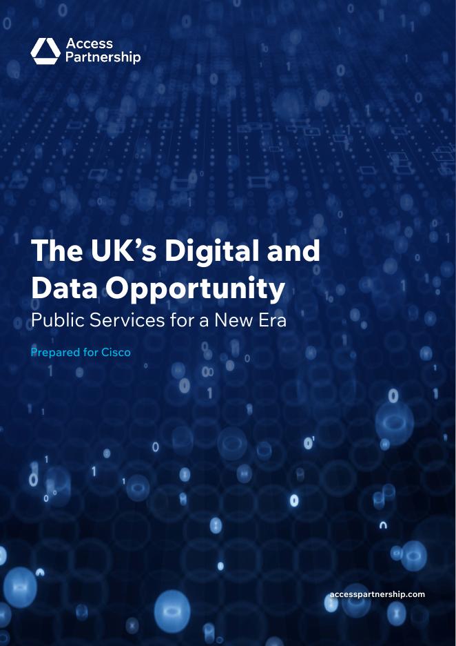 Access Partnership：2025年英国数字与数据机遇：新时代的公共服务研究报告（英文版）海报
