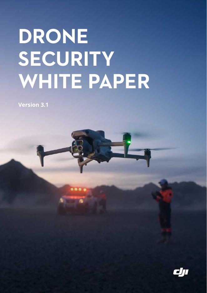 DJI：2025年版无人机安全白皮书（英文版）海报
