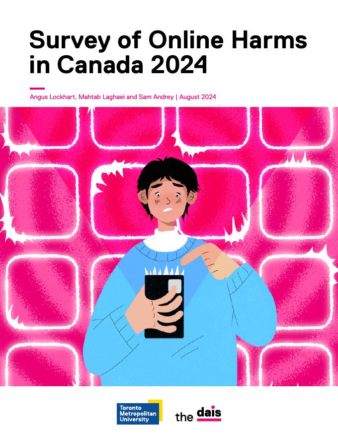 The Dais&多伦多都会大学：2024年加拿大网络危害调查报告（英文版）海报