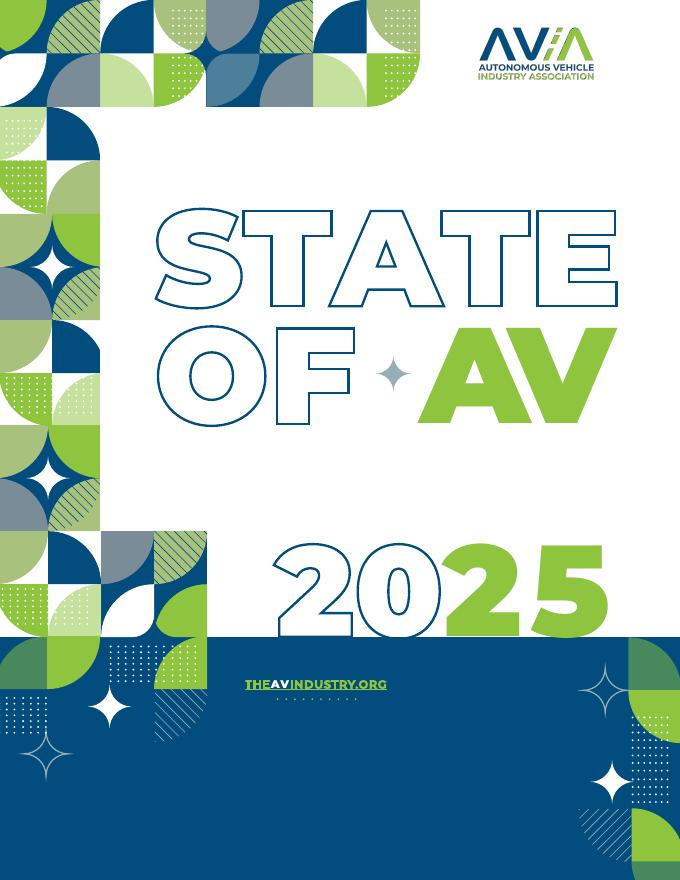 美国自动驾驶汽车行业协会（AVIA）：2025年美国自动驾驶汽车状况报告（英文版）海报