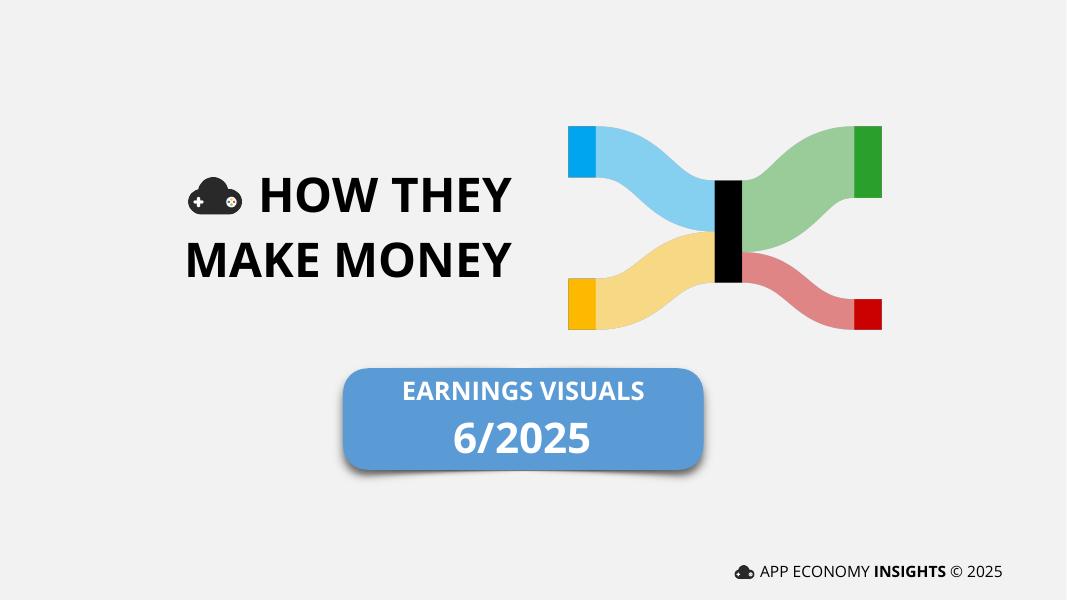 APP ECONOMY INSIGHTS：一图看清37家公司经营模式：财务报表桑基图（2025年6月版）（英文版）海报