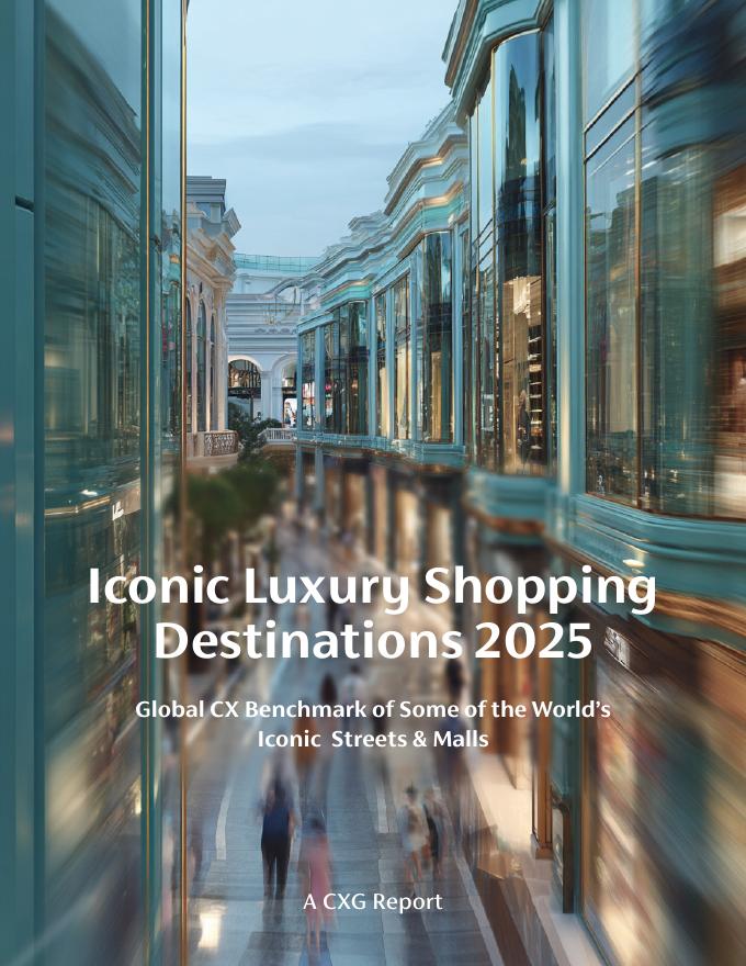 CXG集团：2025年标志性奢侈品购物目的地报告（英文版）海报