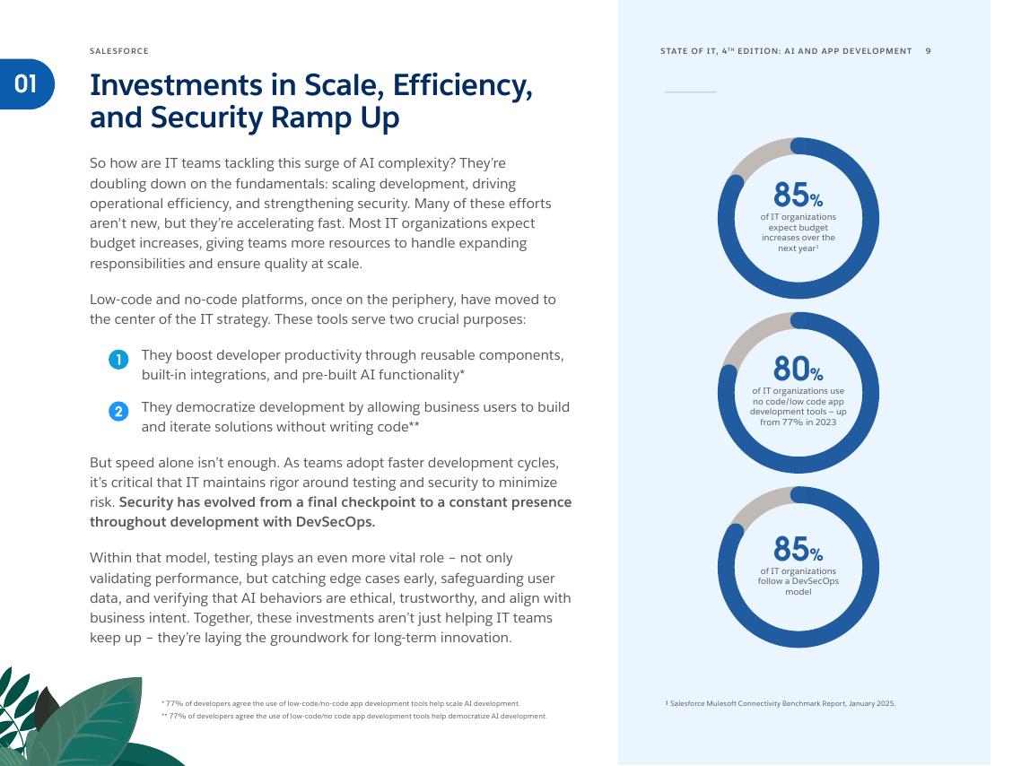 Salesforce：2025年IT行业状况报告：聚焦人工智能与应用开发（第四版）（英文版）_第9页
