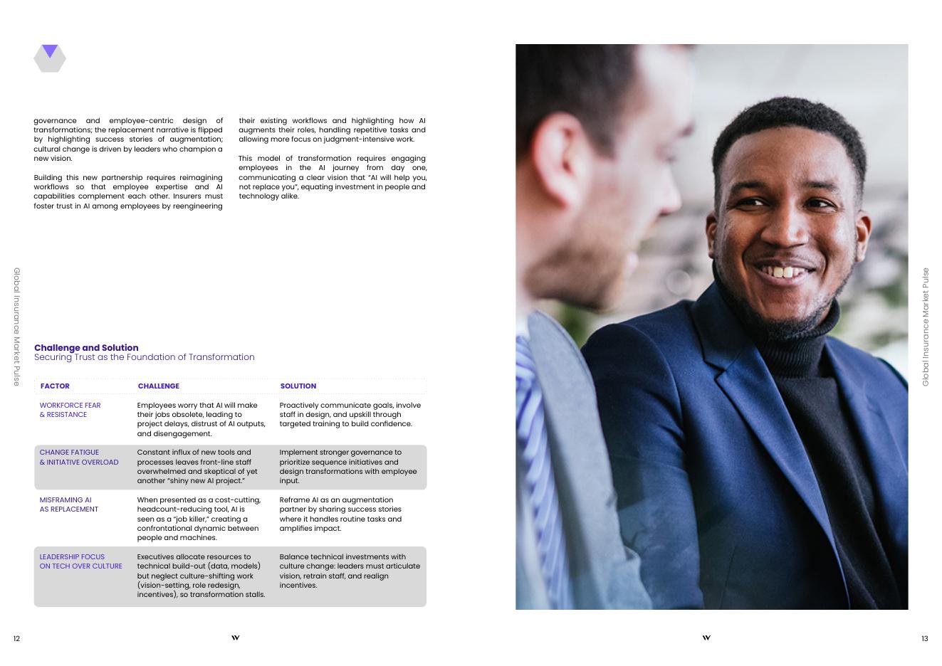 Wavestone：2025年全球保险市场脉搏报告：以人为本转型助力人工智能规模化应用（英文版）_第7页