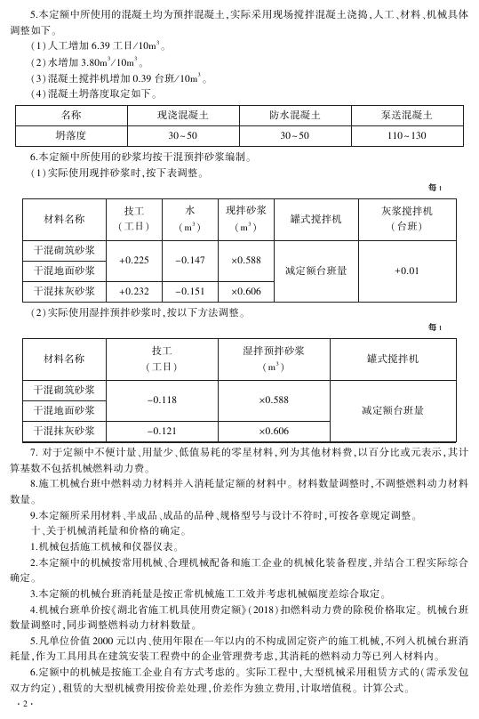 湖北省城市地下综合管廊工程消耗量定额及全费用基价表（2018）第二册 安装工程_第10页