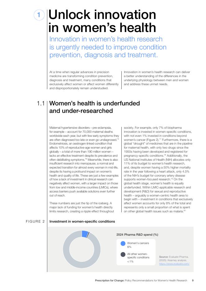 世界经济论坛：2025年变革处方：女性健康研究的政策建议报告（英文版）_第9页