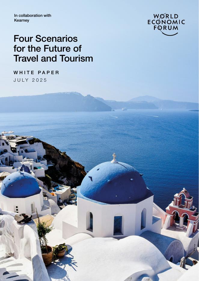 世界经济论坛：2025年未来旅游业的四大情景白皮书（英文版）海报