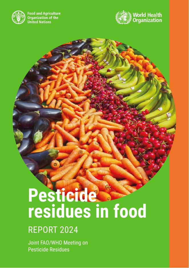 FAO联合国粮农组织：2024年食品中的农药残留报告（英文版）
