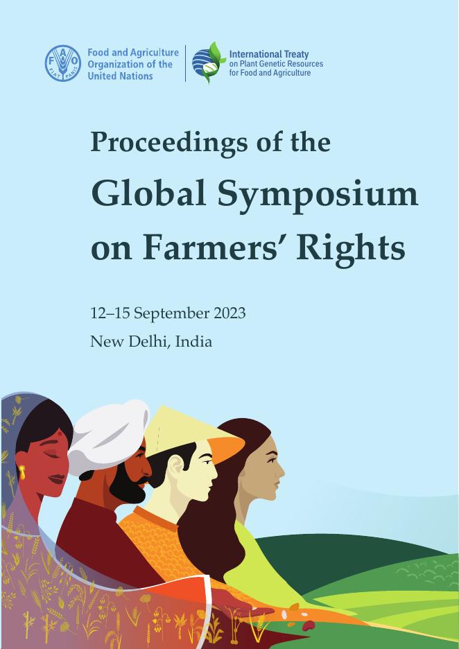 FAO联合国粮农组织：2023年9月12日至15日印度新德里农民权利全球研讨会会议记录报告（英文版）海报
