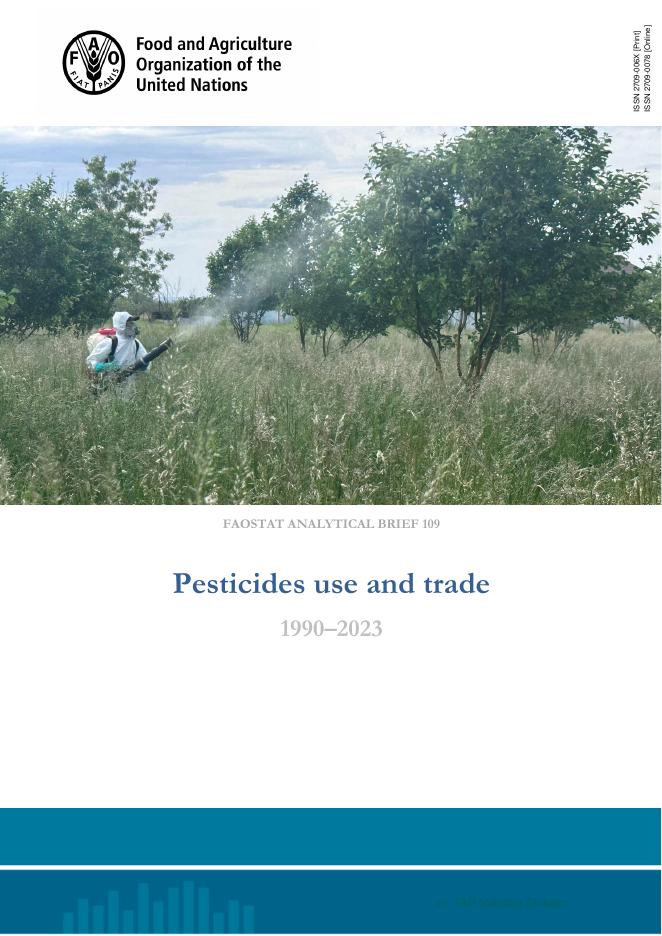 FAO联合国粮农组织：1990-2023年农药使用与贸易报告（英文版）