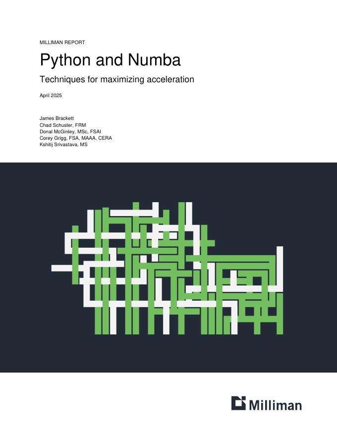 Milliman：2025年Python和Numba最大化加速的技术报告（英文版）