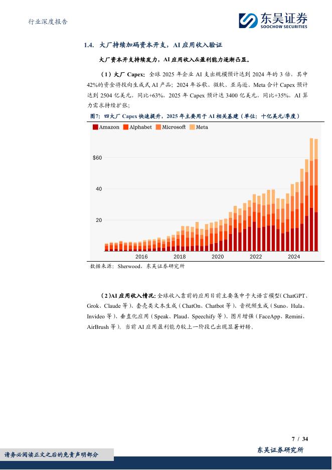 东吴证券：计算机行业深度报告：落实“人工智能+”，赋能千行百业_第7页