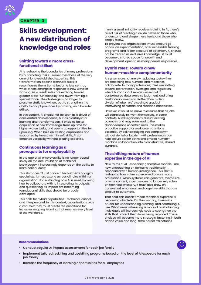 Wavestone：2025年工作与组织-人工智能正在重塑哪些方面报告（英文版）_第9页