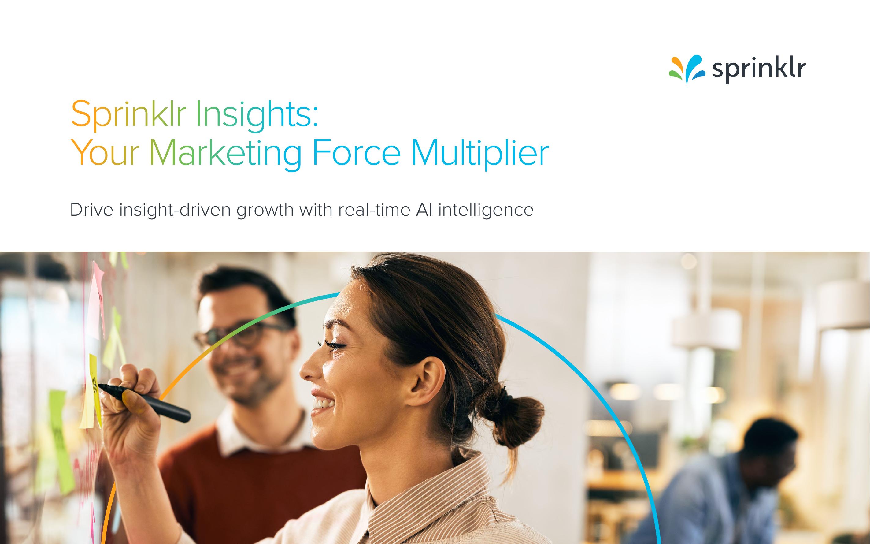 Sprinklr：2025年通过Sprinklr以倍增效应推动营销扩展报告（英文版）海报