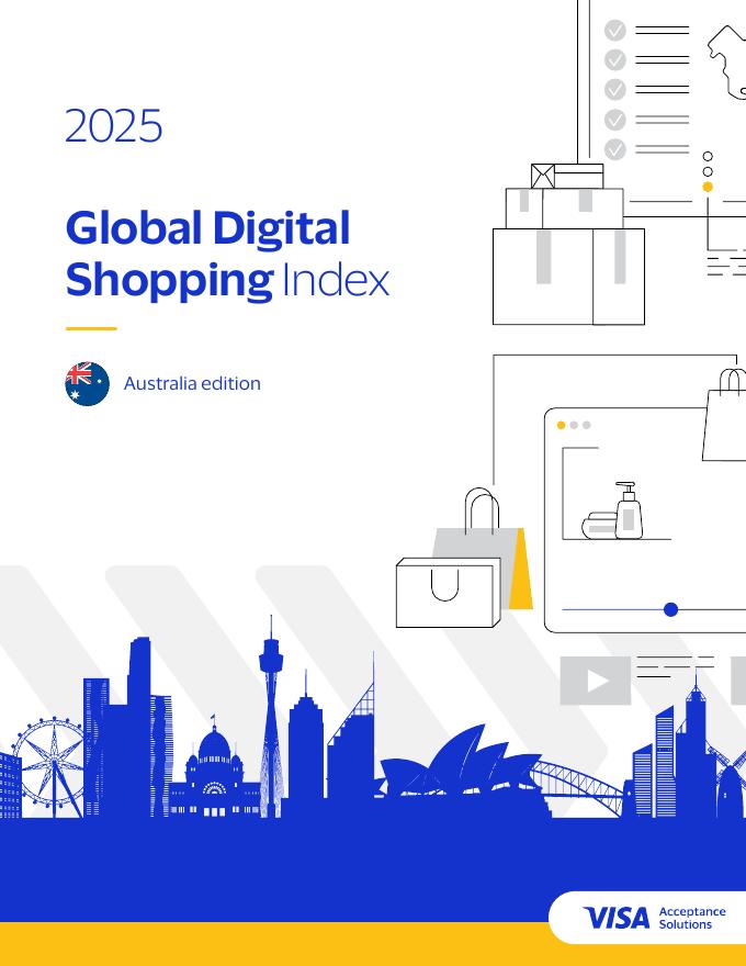 VISA&PYMNTS Intelligence：2025年全球数字购物指数报告：澳大利亚版（英文版）海报