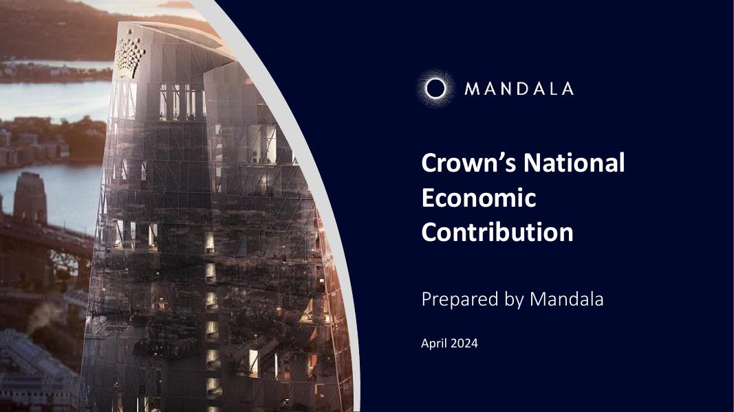 Mandala Partners：2024年皇冠的国家经济贡献报告（英文版）海报