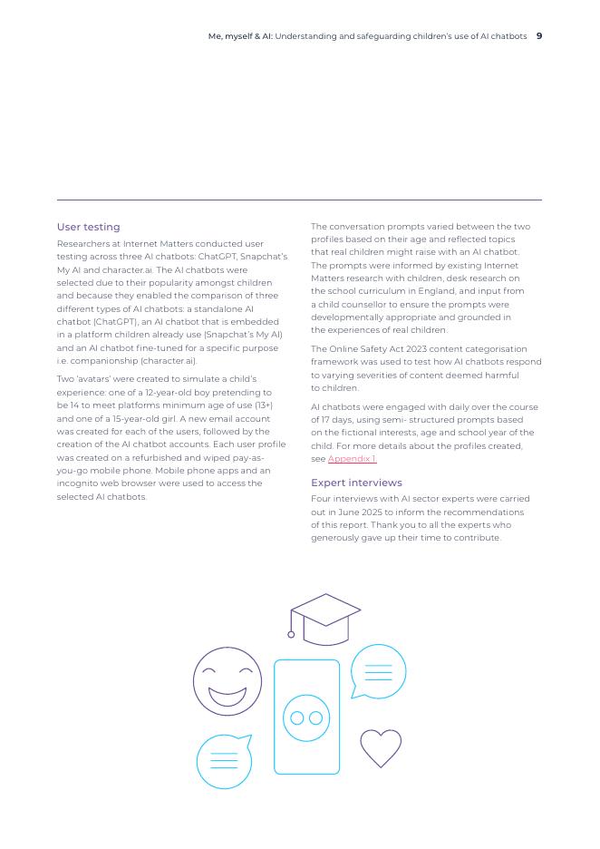 Internet Matters：2025年儿童使用AI聊天机器人现状、机遇、风险与保护建议报告（英文版）_第9页