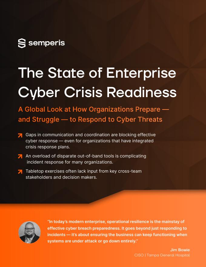 Semperis：2025年全球企业网络危机应对就绪状况报告（英文版）海报