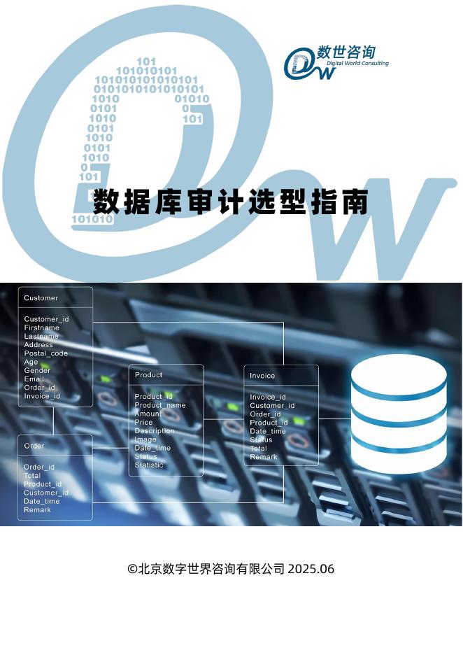 数世咨询：数据库审计选型指南报告（2025)海报