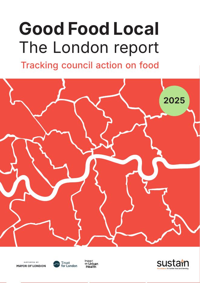 sustain：2025年伦敦本地美食报告（英文版）