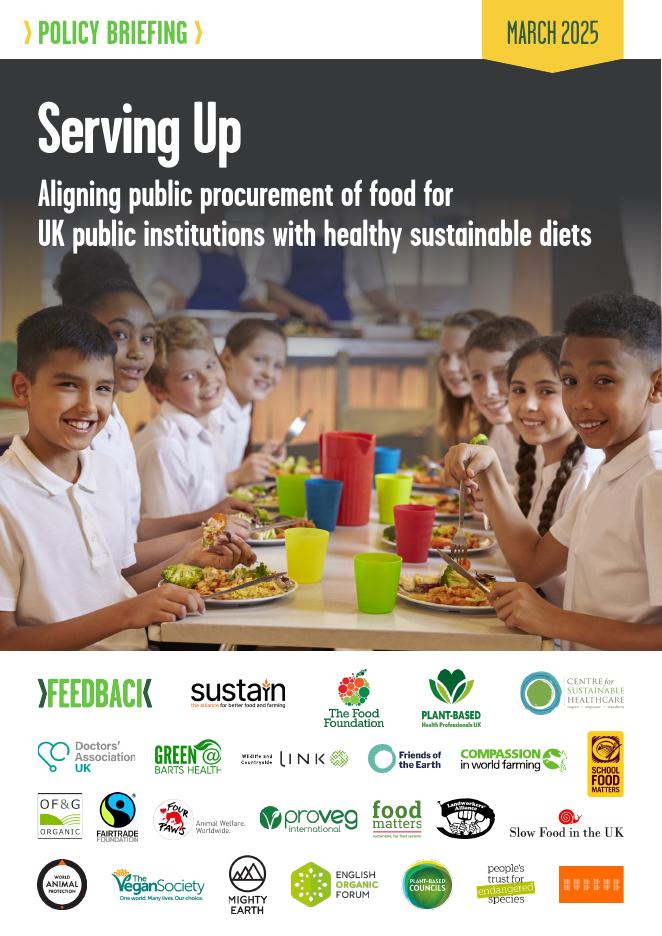 sustain：2025年提供健康可持续饮食：将英国公共机构的食品采购与公共采购相结合报告（英文版）