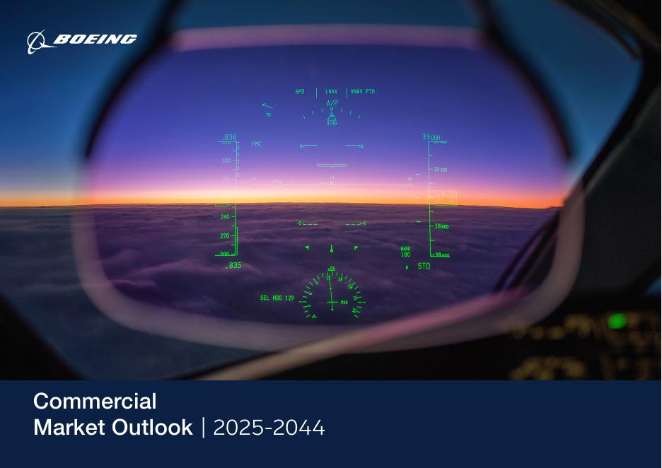 Boeing波音：2025-2044年波音商用客机需求预测报告（英文版）海报