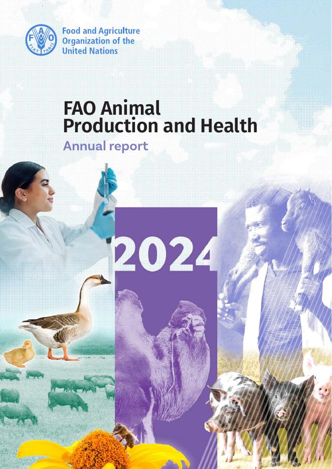 FAO联合国粮农组织：2024年粮农组织动物生产与健康年度报告（英文版）海报
