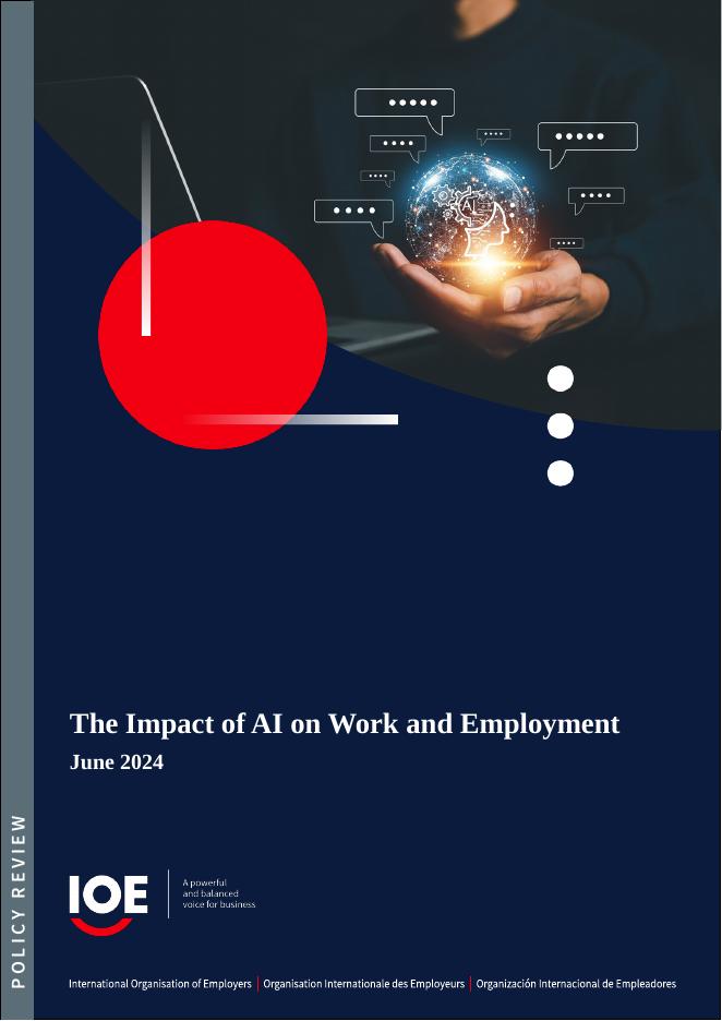 国际雇主组织&欧盟：2024年<em>人工智能</em>（AI）对工作和就业的影响研究报告（英文版） 海报