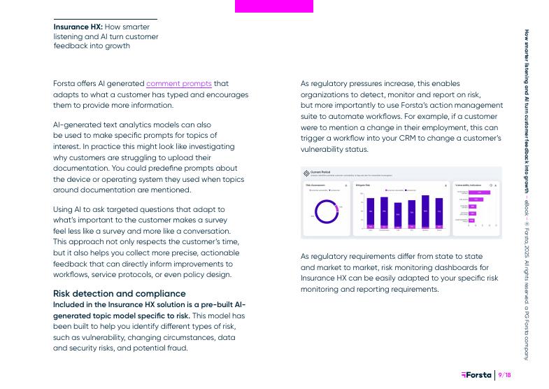 Forsta：2025年更聪明的倾听和人工智能如何将客户反馈转化为增长报告（英文版）_第9页