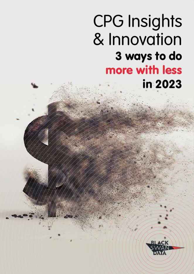 黑天鹅数据：2023年如何在减少投入的情况下取得更多成果的3种方法报告（英文版）