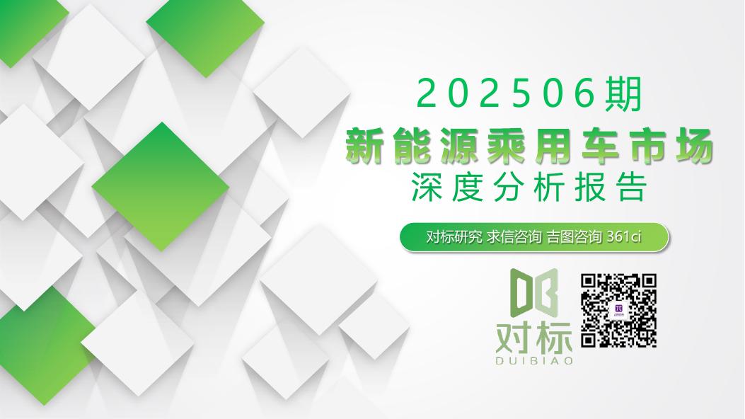吉图咨询：新能源乘用车市场分析报告（2025年第6期）海报