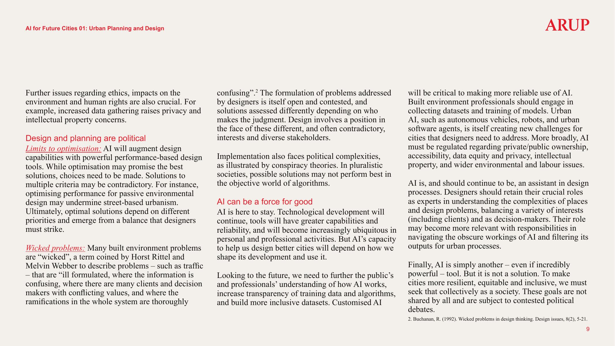 奥雅纳ARUP：2025年城市规划设计与设计：人工智能与未来城市报告（英文版）_第9页