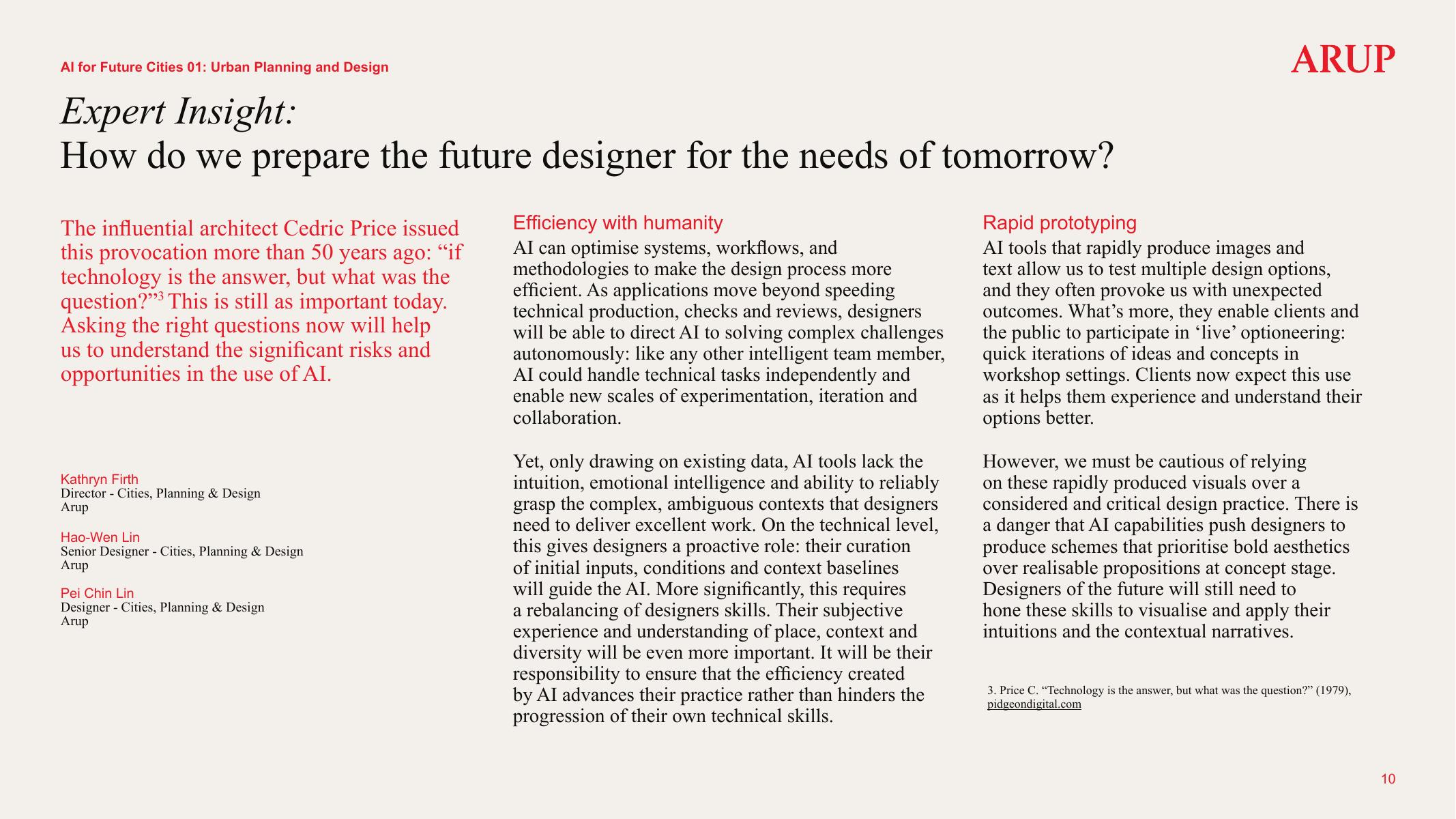 奥雅纳ARUP：2025年城市规划设计与设计：人工智能与未来城市报告（英文版）_第10页