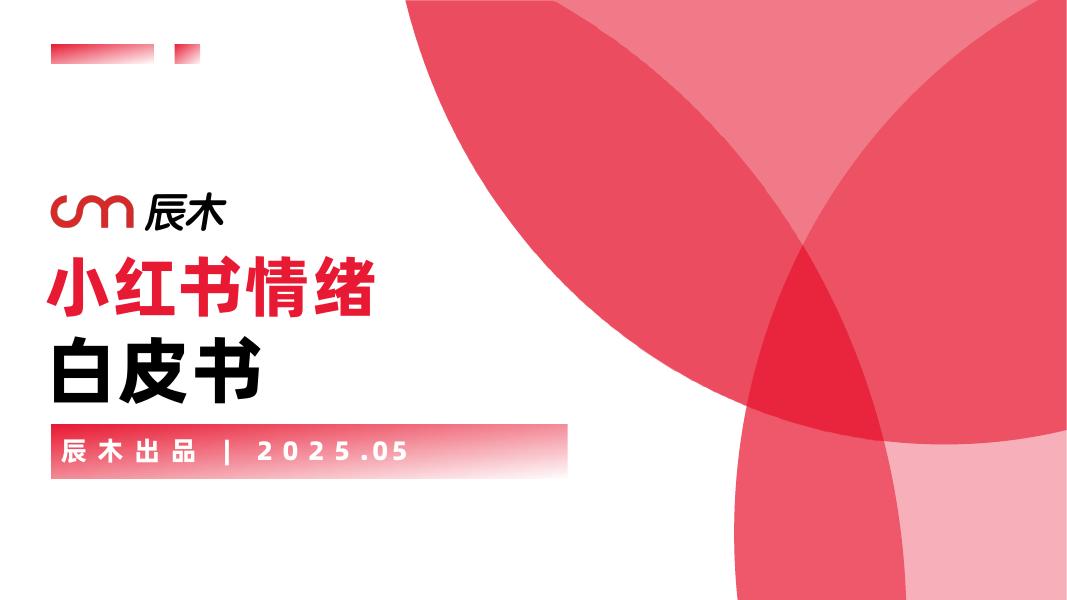 辰木：2025年小红书情绪营销白皮书海报