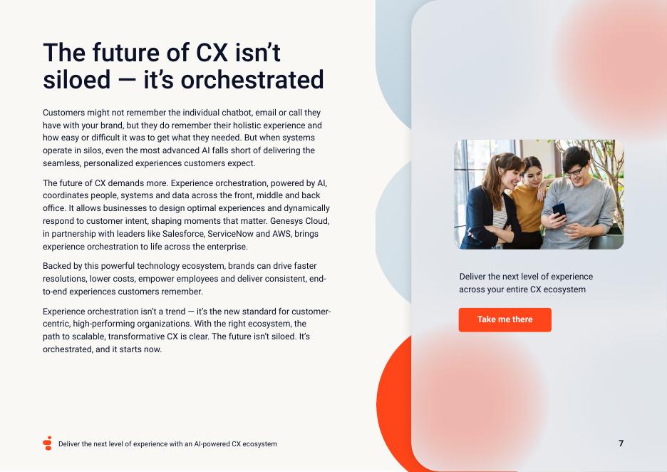 GENESYS：2025年通过人工智能驱动的客户体验生态系统提供更高级别的体验报告（英文版）_第7页