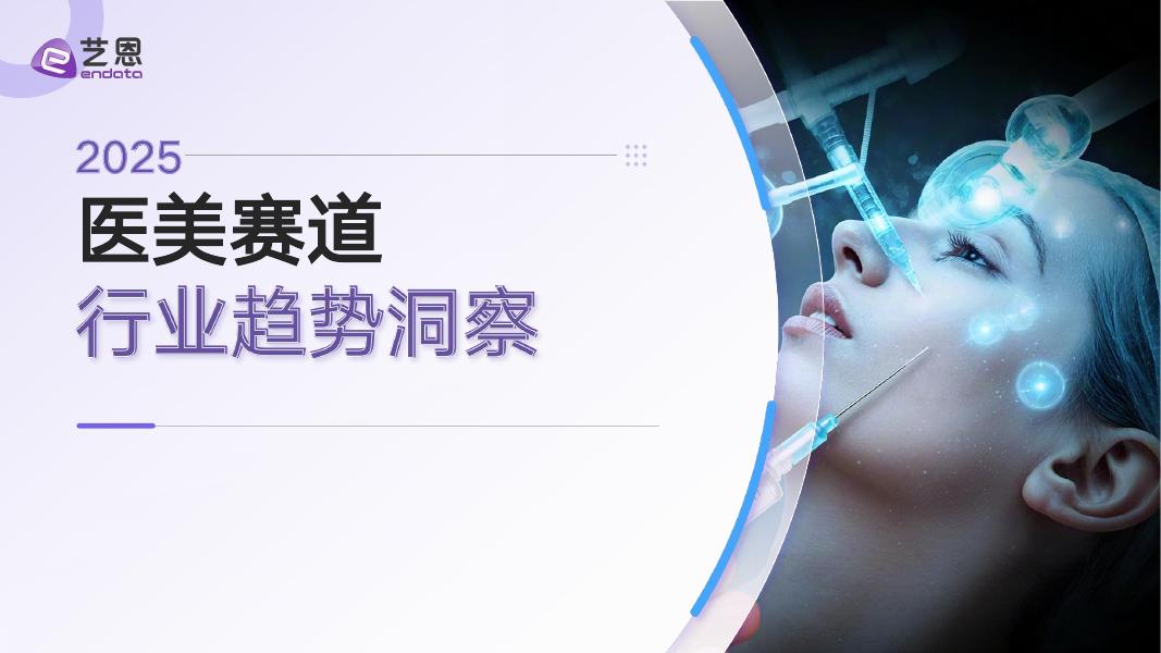 艺恩数据：2025年医美赛道行业趋势洞察报告海报