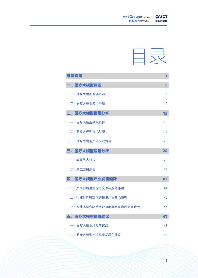 蚂蚁集团研究院&中国信通院：2025人工智能大模型在医疗领域发展态势研究报告_第4页