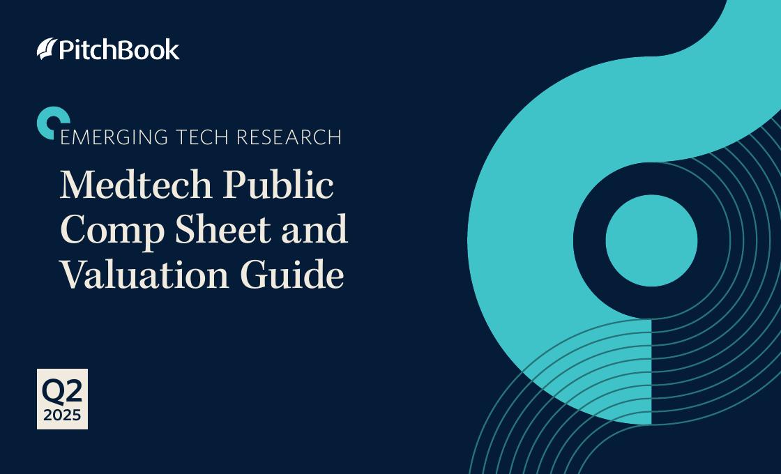 PitchBook：2025年二季度医疗技术公共报表和估值指南报告（英文版）海报
