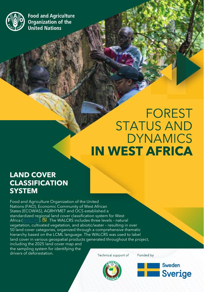 FAO联合国粮农组织：2025年西非的森林状况与动态报告（英文版）海报